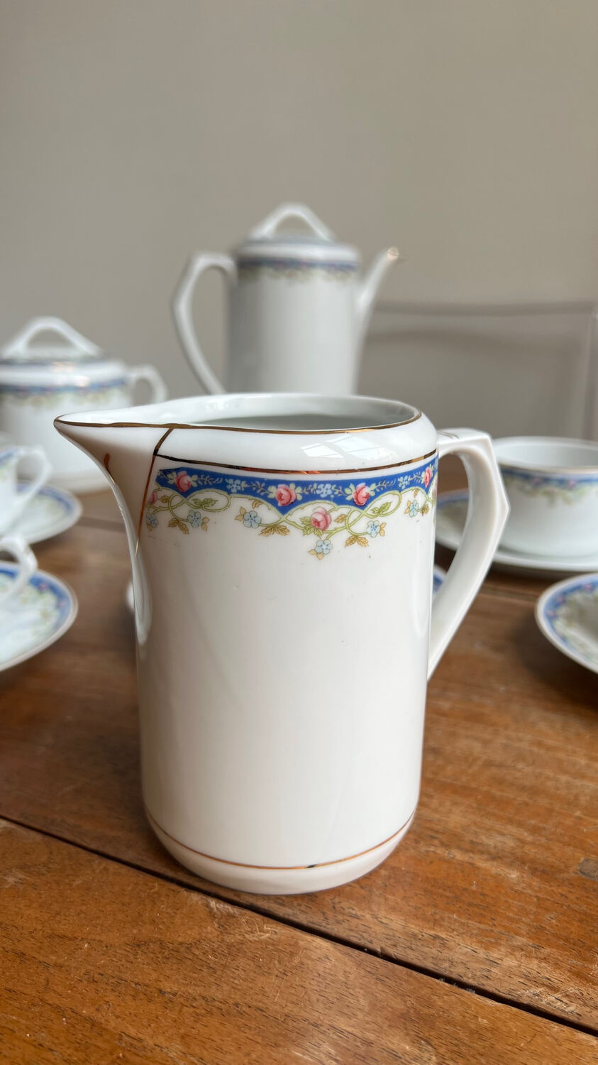 Ancient coffee service – Czechoslovakia, EPIAG Aich, 1920s