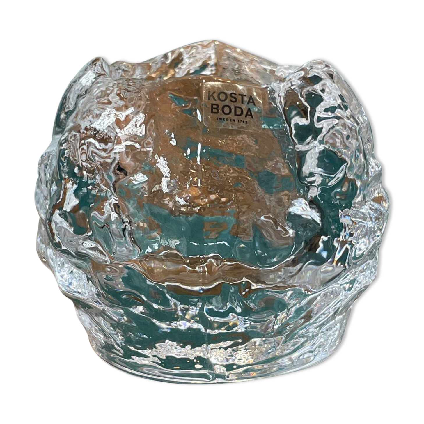 Kosta Boda Snowball Tealight Holder