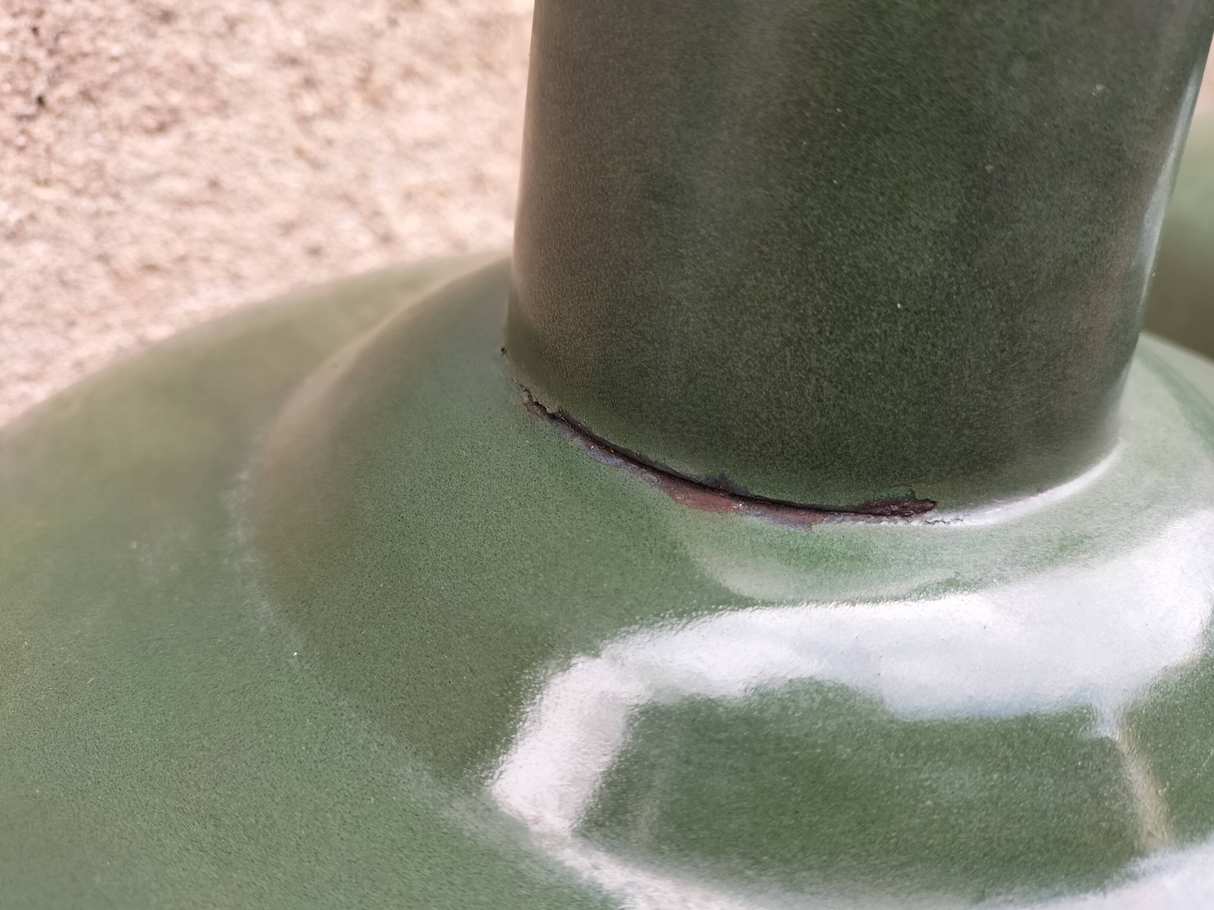 enameled sheet metal pendants