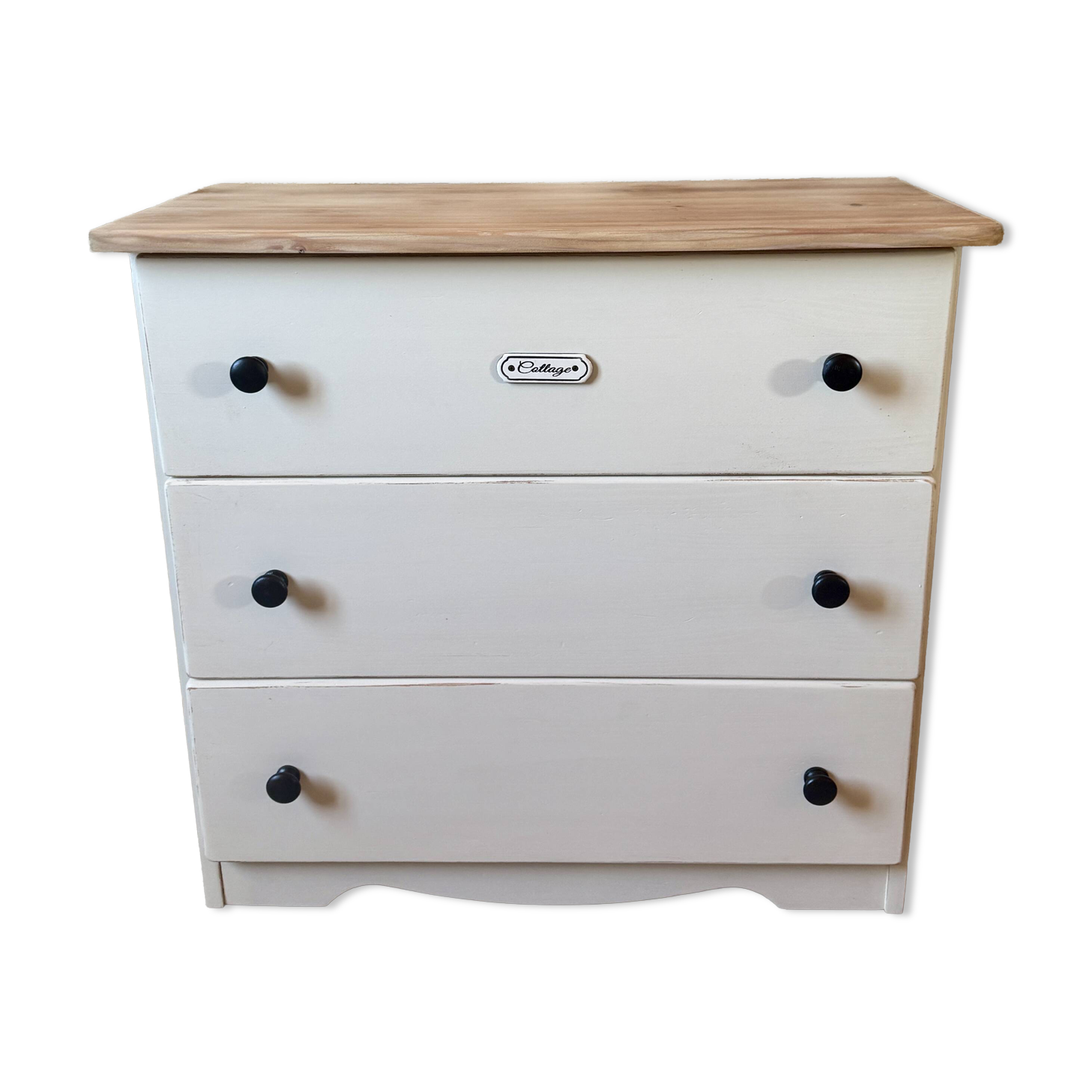 Commode en pin massif