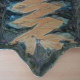 Tray in stoneware