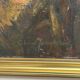Original Swedish Oil on Panel - "Cineraria i Kruka" by Elna Jacobsson - Signed - Vintage and Framed - 48 × 43.5 cm (18.9" × 17.1")