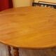 Round table with 2 flaps, 1930s/1950s.
