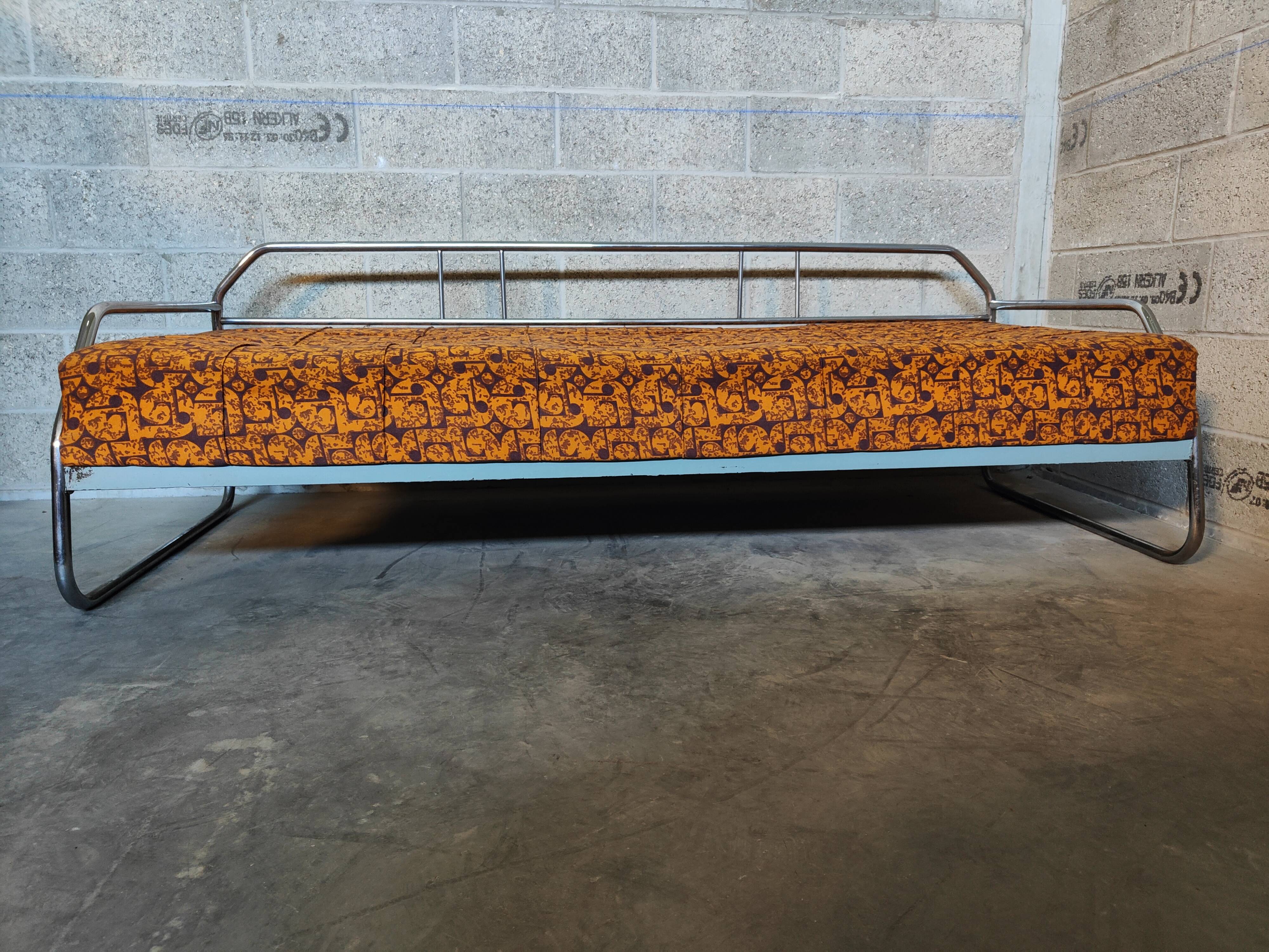 Bauhaus chrome bench 1930