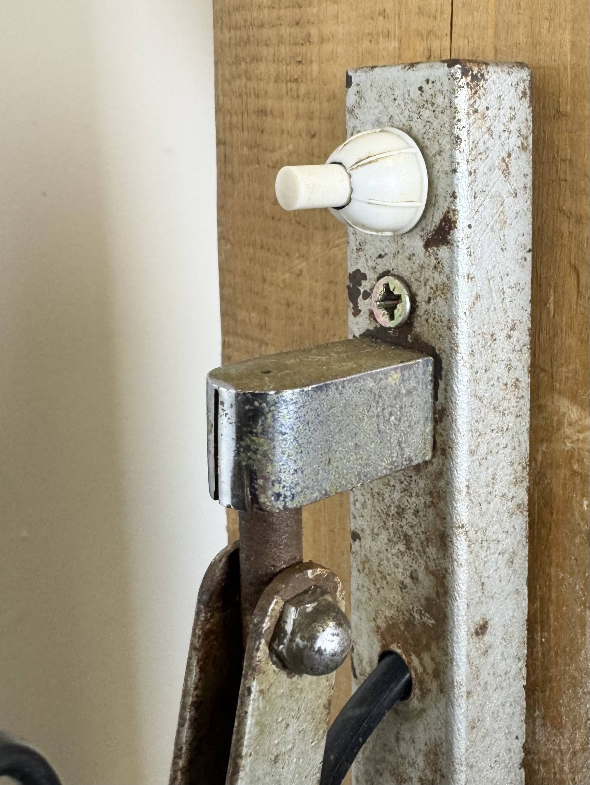 Industrial Midcentury Scissor Wall Lamp, 1950s