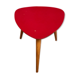 Triangular table tripod red