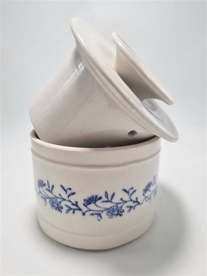 Large water butter dish
