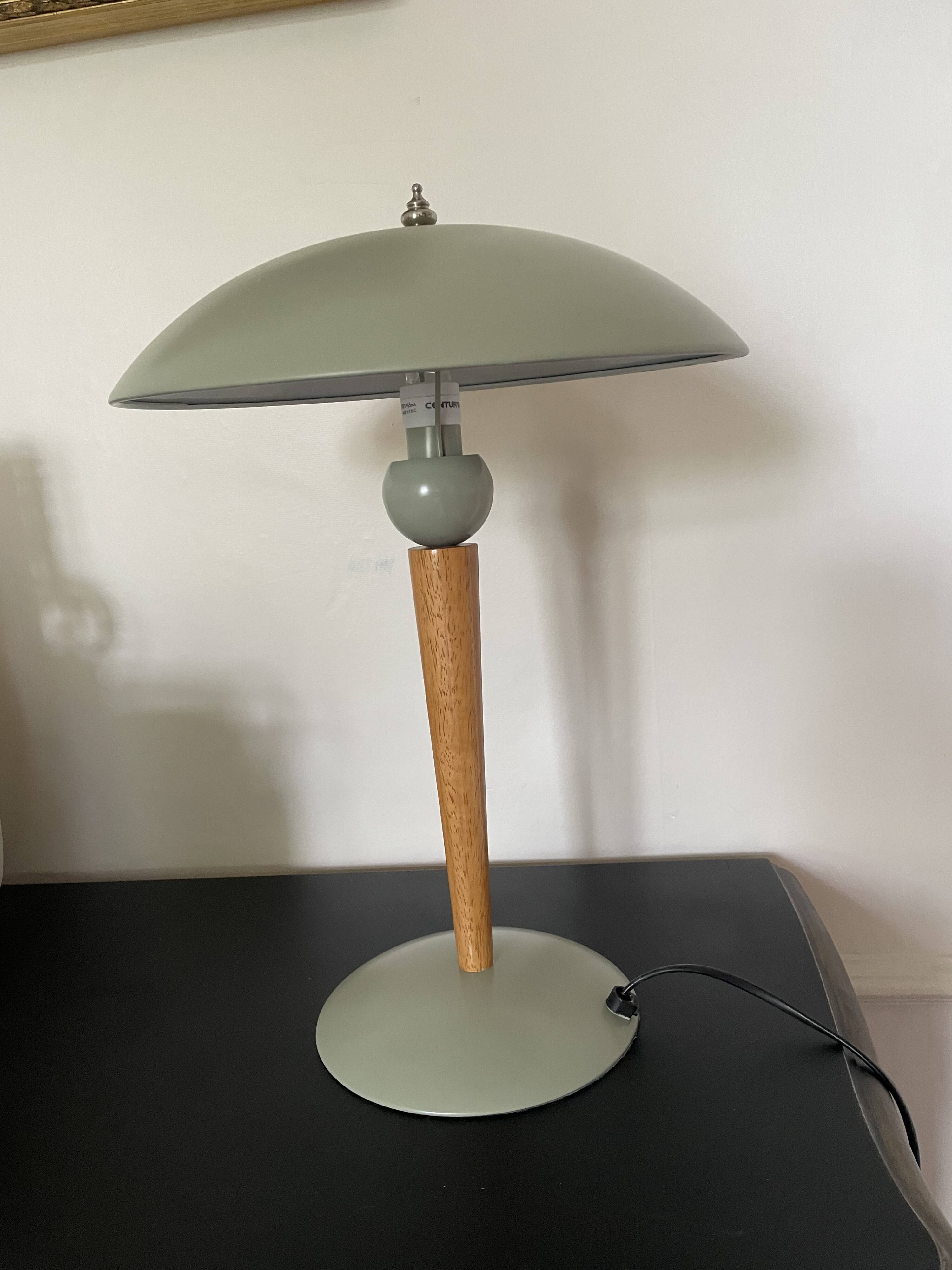 “Paquebot” lamp in wood and metal