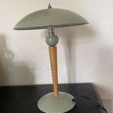 “Paquebot” lamp in wood and metal