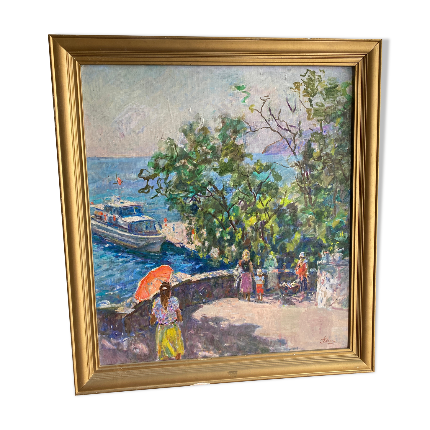 Landscape painting Pavel Yashin (1920-)