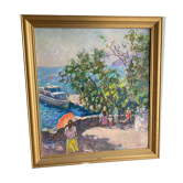 Landscape painting Pavel Yashin (1920-)