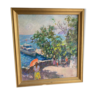 Landscape painting Pavel Yashin (1920-)