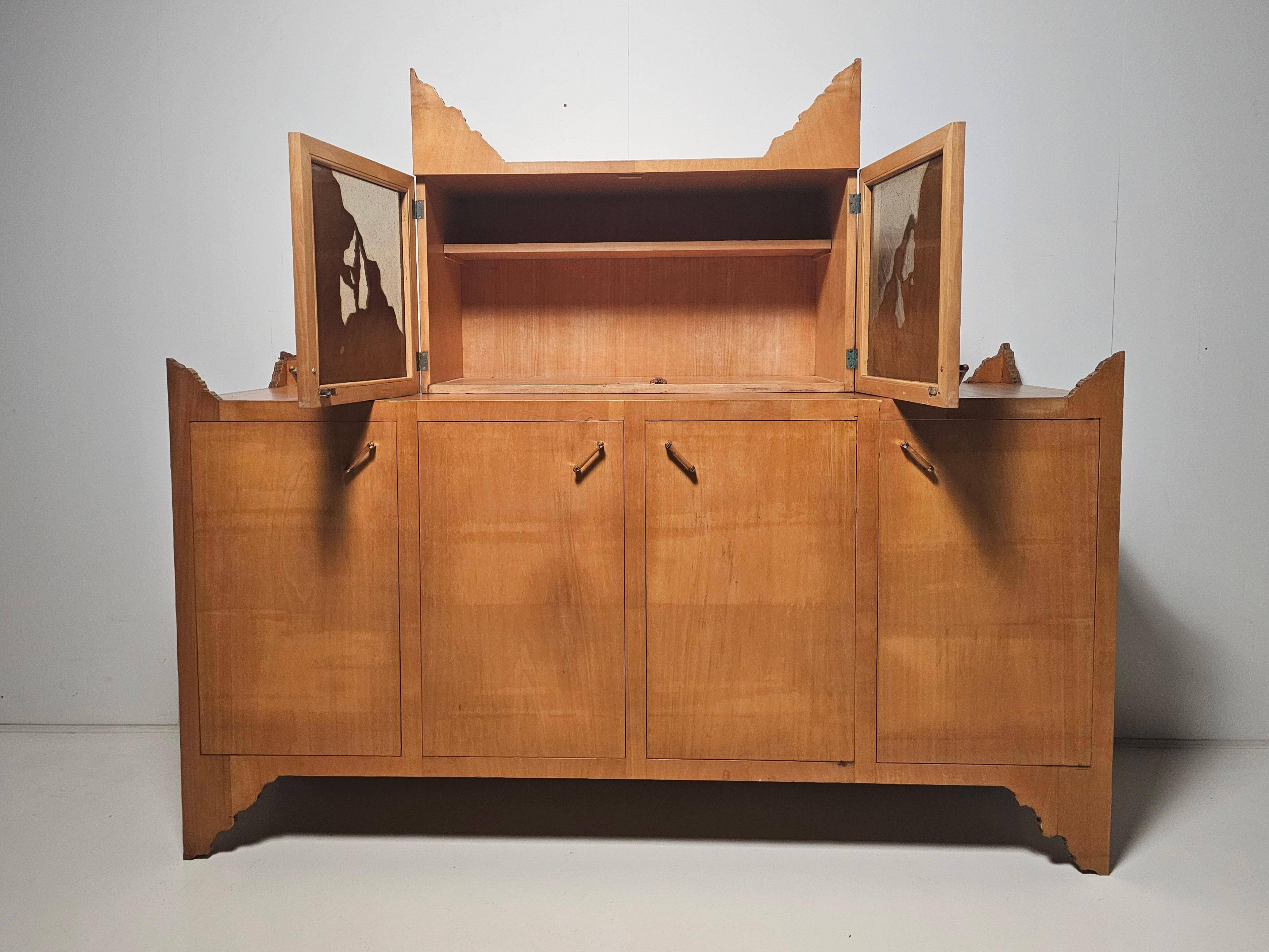 Buffet Breccia designed by Ugo La Pietra, Italy, 1980s