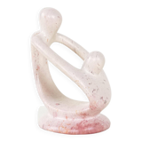 Abstract sculpture of a figure with a child, Danish design, 1980s, made in