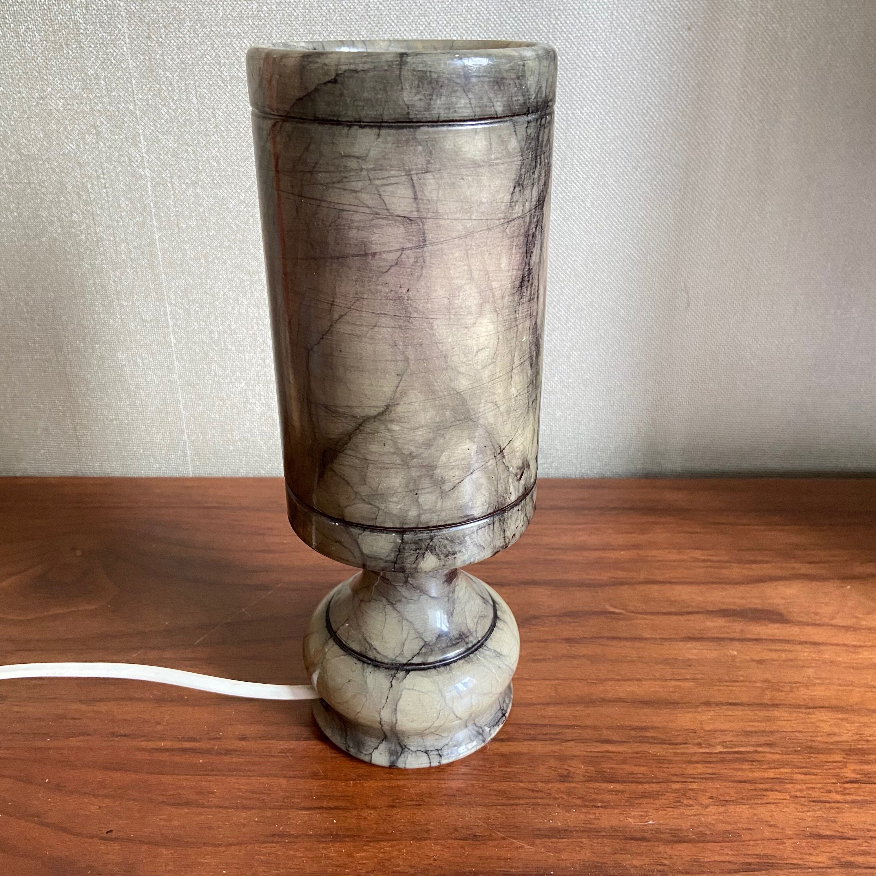 Alabaster lamp