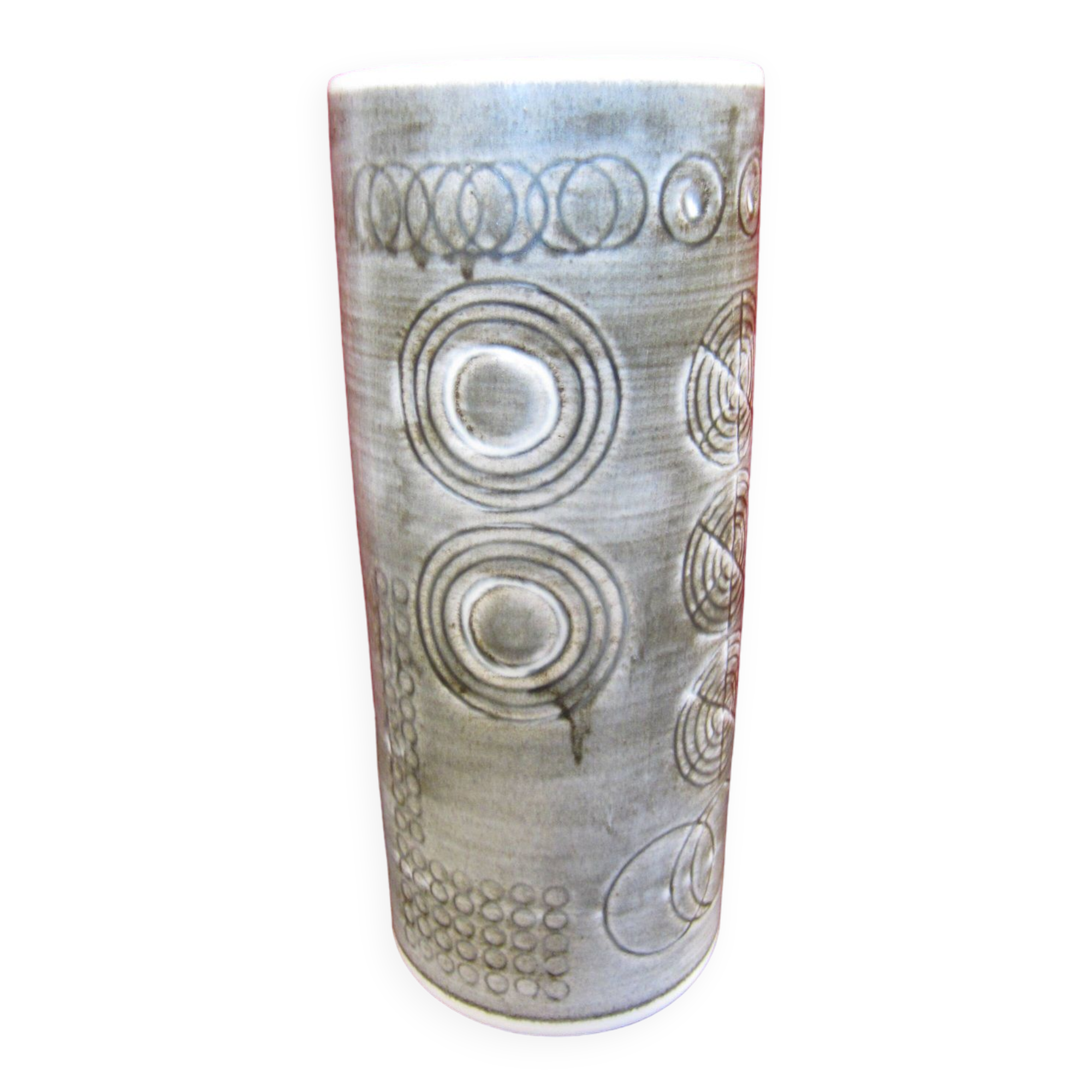 Scandinavian ceramic vase Sarek by Olle Alberius for Rörstrand Sweden