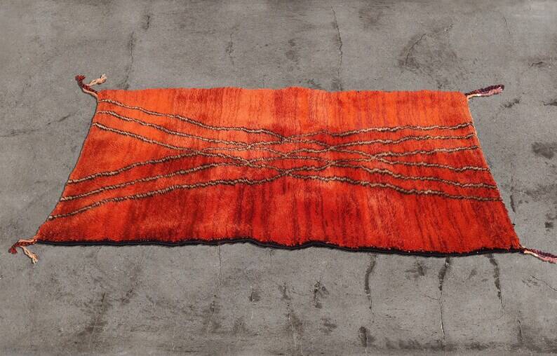 Moroccan Beber rug, Mrirt rug 150/250cm