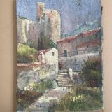 Oil on canvas signed Frédéric Deshayes