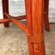 4 chaises bambou et cuir Roche Bobois 1960