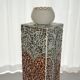 Mosaic column stele from the 1970s