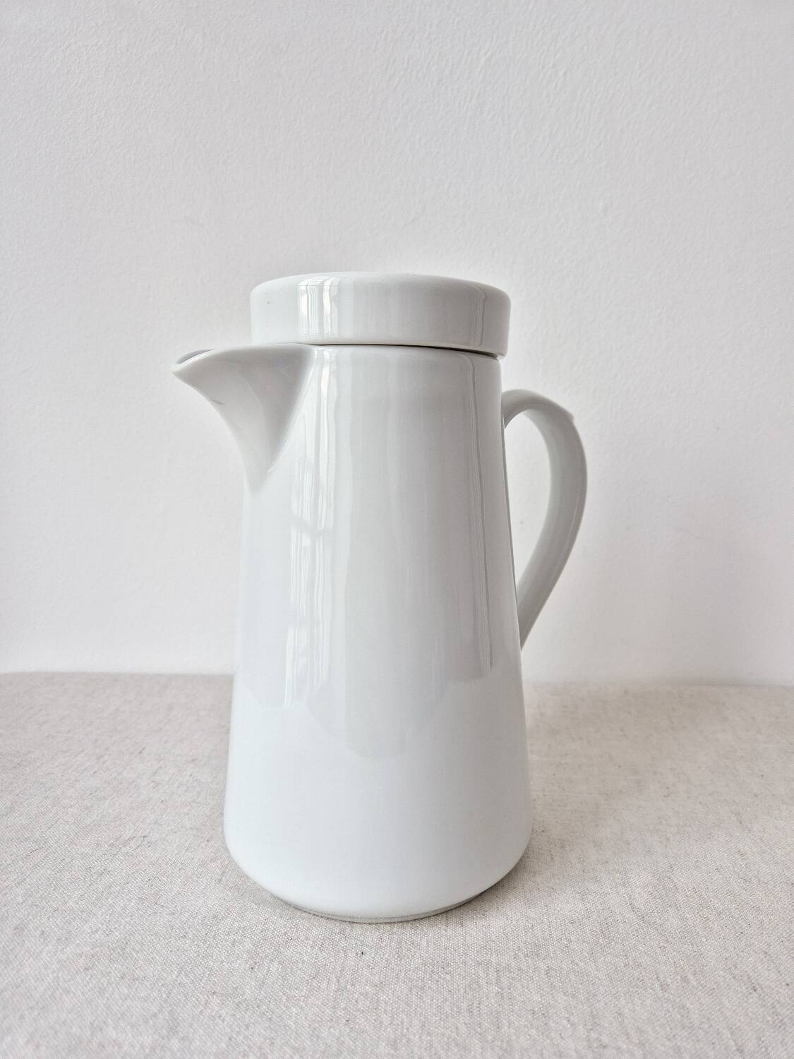 Porcelain coffee pot - Apilco France Vintage