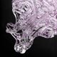 Pink Resin Chandelier Mod Supernova by Jacopo Foggini