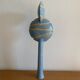 Contemporary sculpture in enamelled terracotta