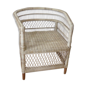 Fauteuil rotin