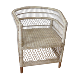 Rattan armchair