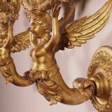 Paire d'appliques en bois doré - Italie- 19° siècle