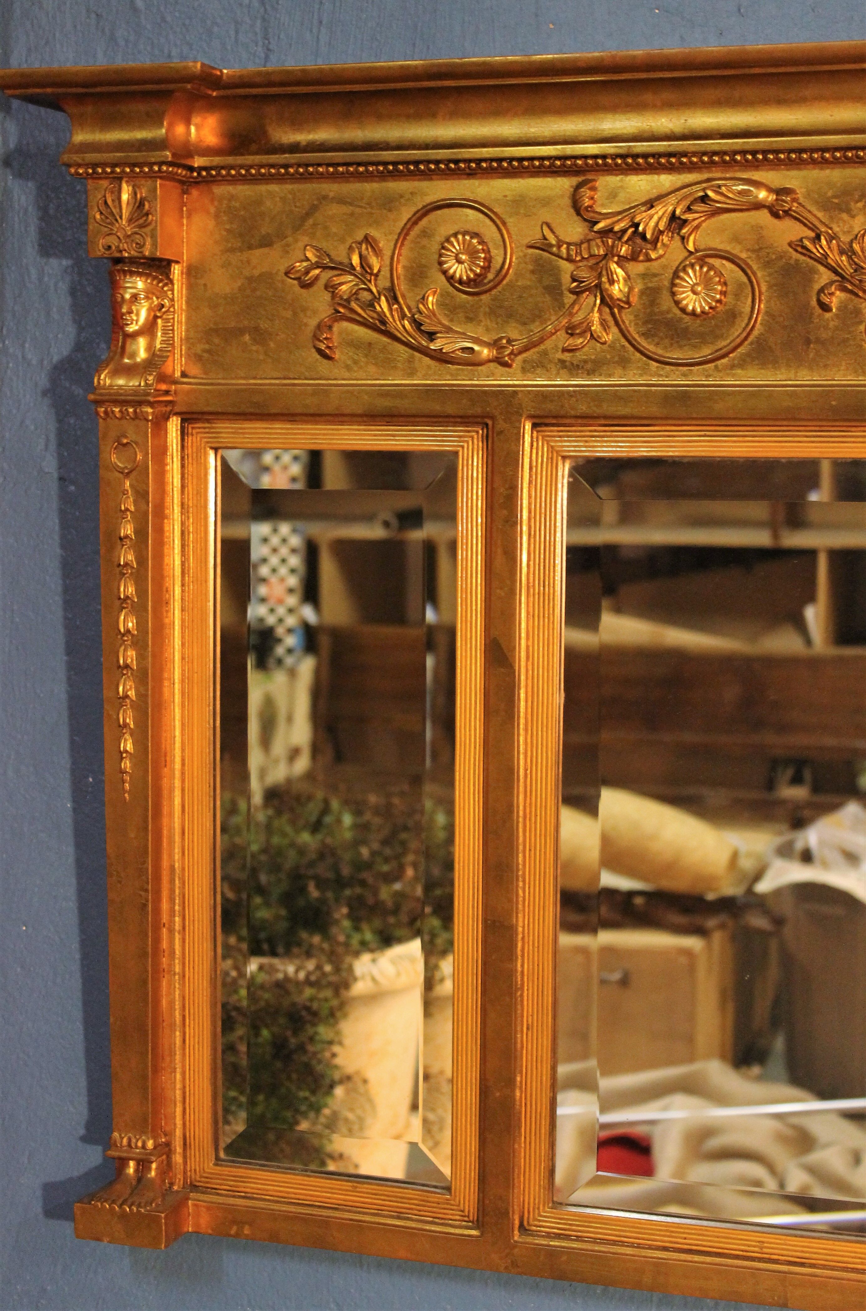 Wall mirror "Antique" 1960