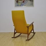 Yellow rocking chair, 1960s