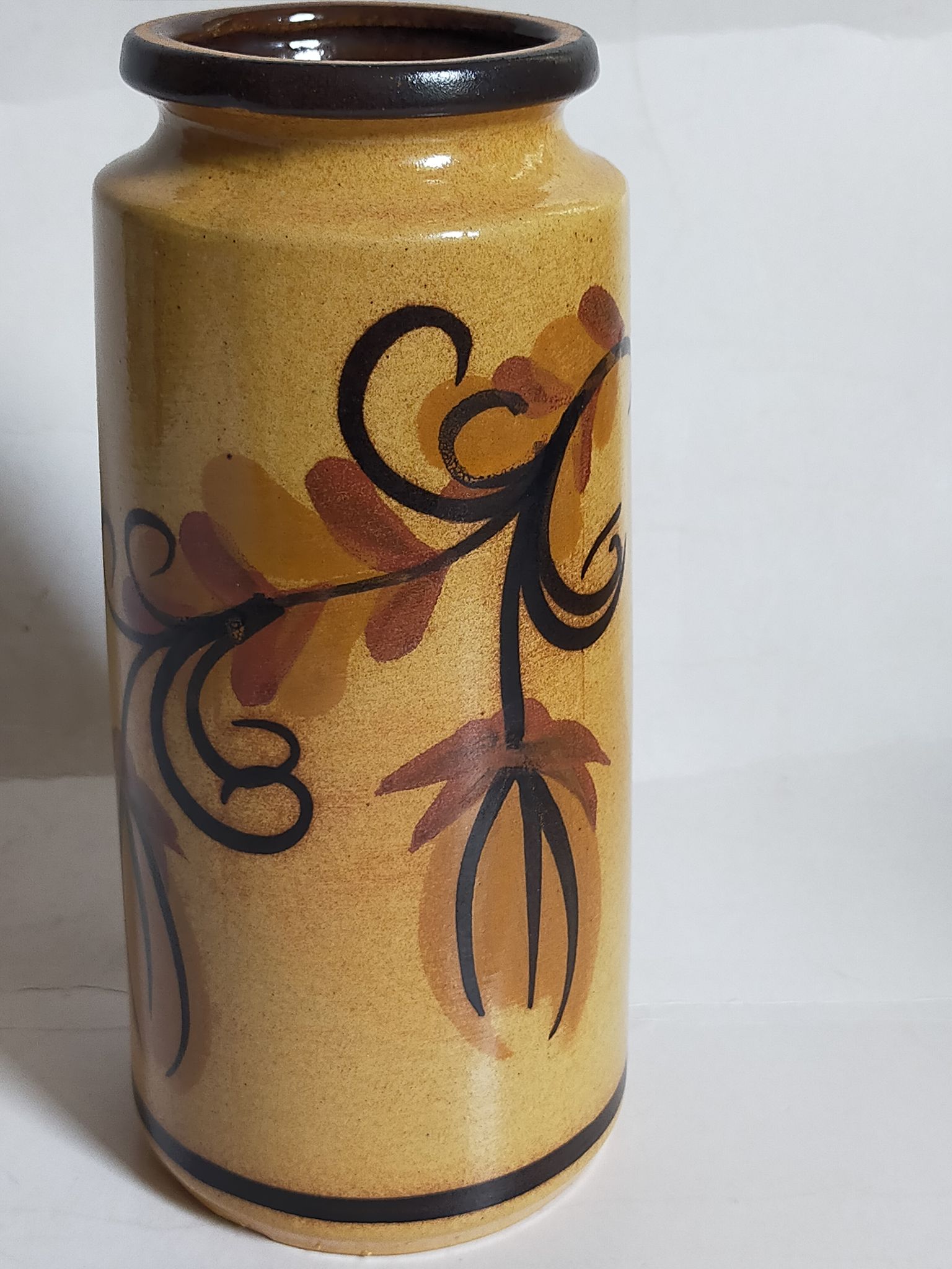 Vase céramique allemande scheurich west-germany modèle n°201 années 70