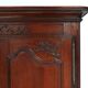 Large Louis XVI French Carved Bridal Wardrobe, ca. 1850