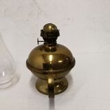 Brass kerosene lamp