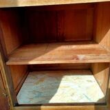 Brutalist Design Solid Oak Sideboard circa 1930-1940 - Art Deco