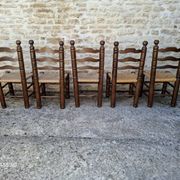 Chaises style Charles Dudouyt