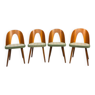 Set of 4 dining chairs by Antonín Šuman, Czechoslovakia, 1960s
