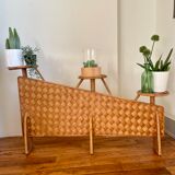 Planter vintage rattan plant holder