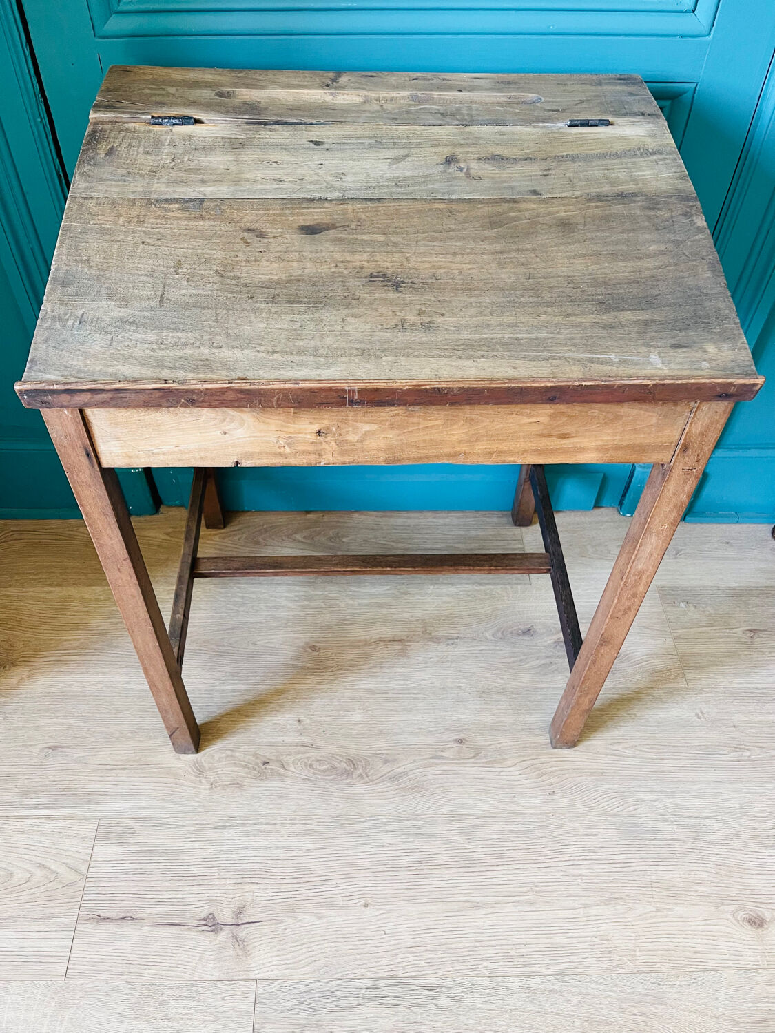 Old schoolmaster's desk