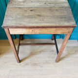 Old schoolmaster's desk