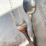 Couverts de service vintage style Rocaille