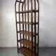 Rattan shelf