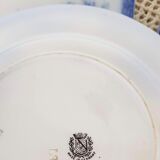 Set of 4 old made in Germany flat plates