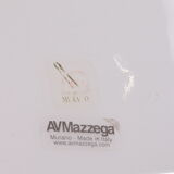 Italian hanging lamp murano glass made by avmazzega,1990 italy