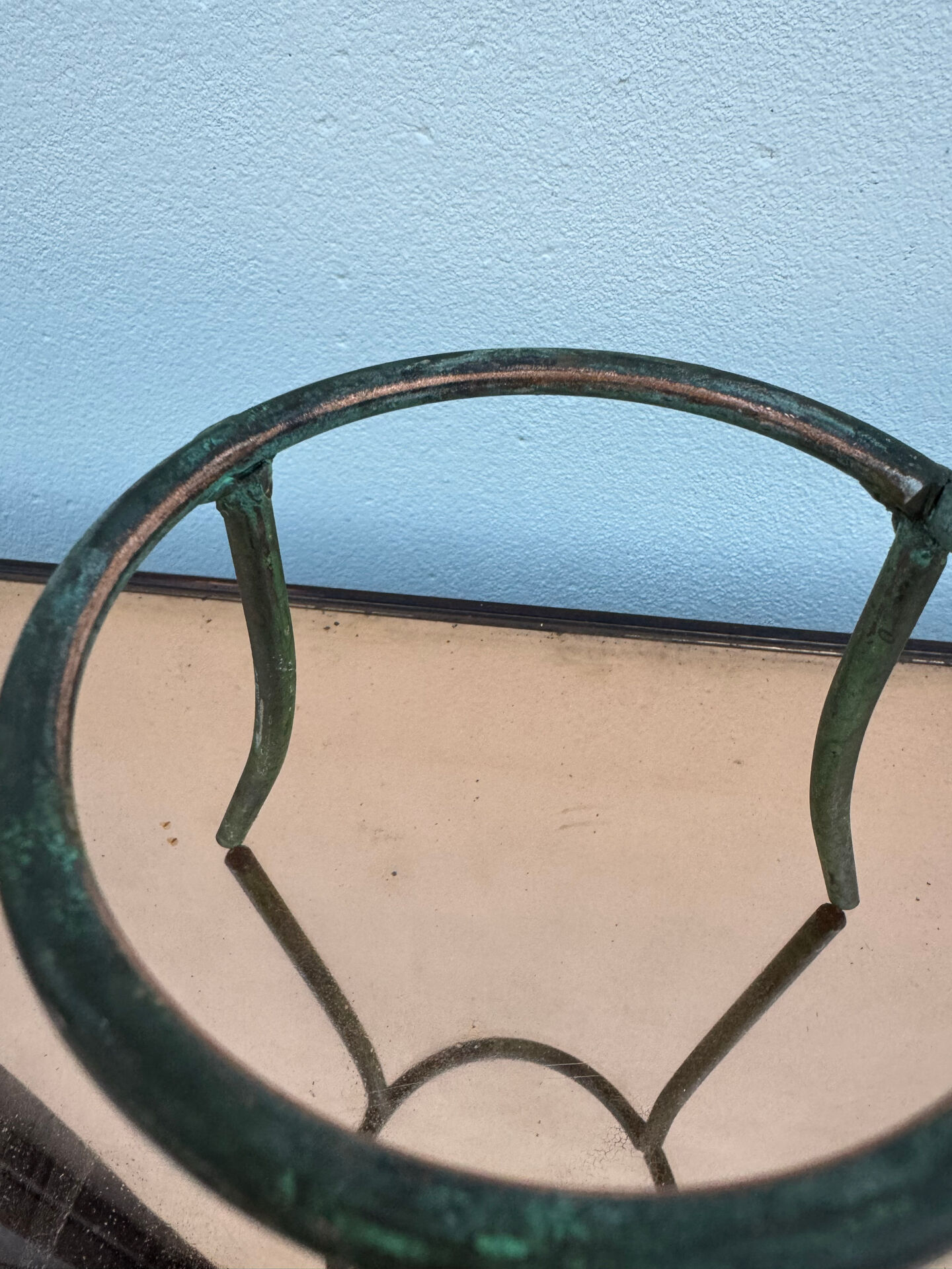 Vase verre Murano Scavo années 80