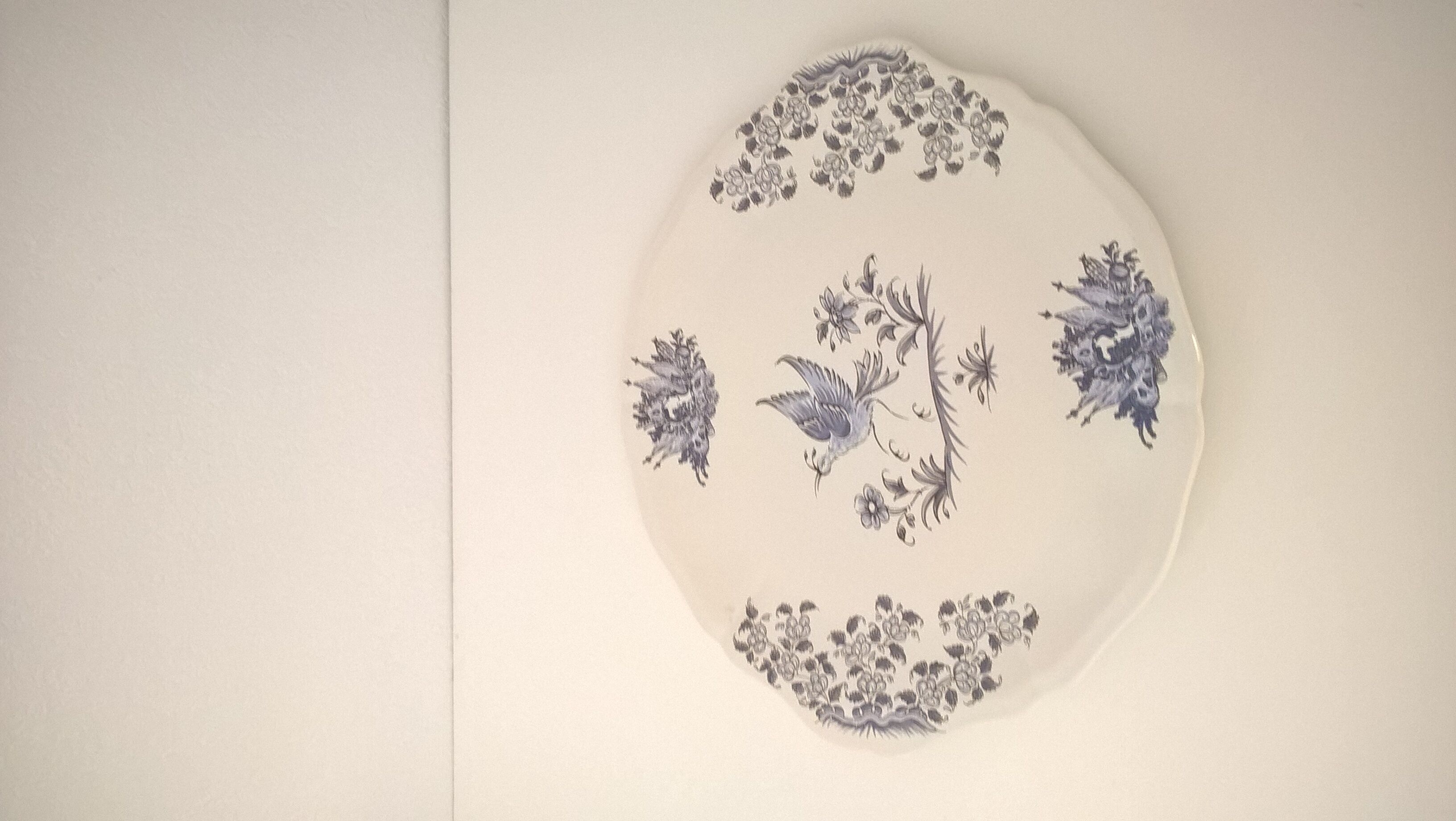 Ceramic pie plate (old moustier)