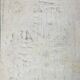 Table study wash Aix attr. Ed. Pannetier (1884-1965) architecture