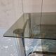 Table basse chromée