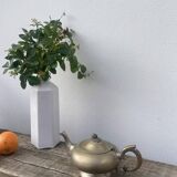 English silver-plated teapot